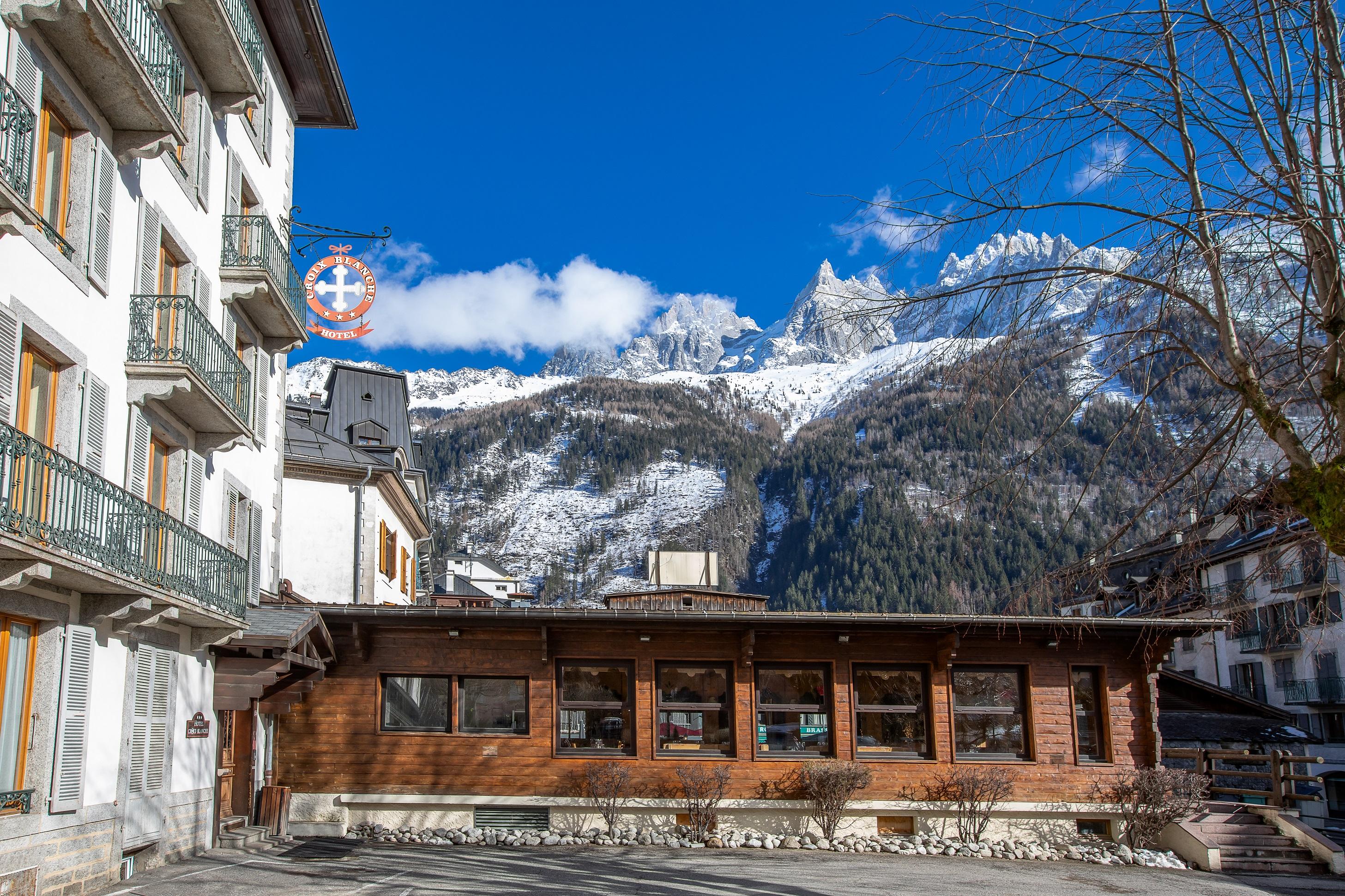 La Croix Blanche Hotel Chamonix Mont Blanc Exterior foto